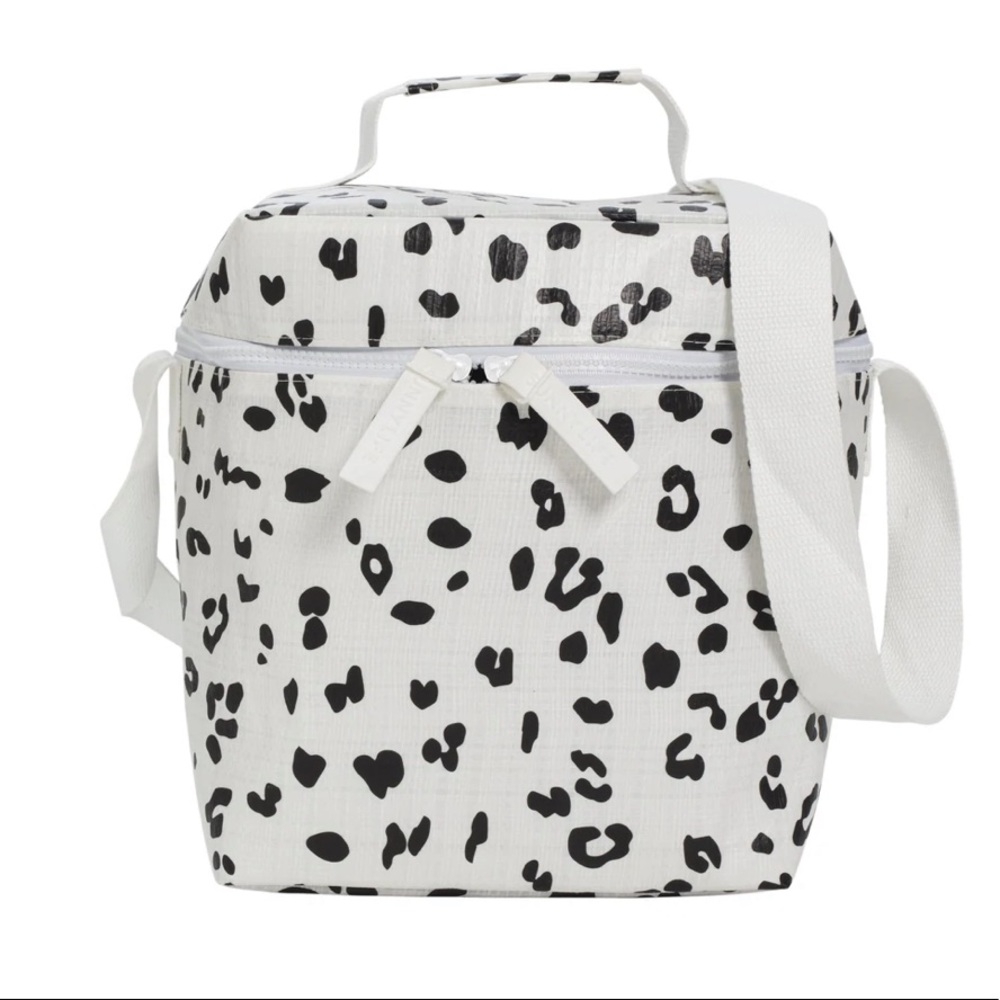 Cheetah print lunch bag